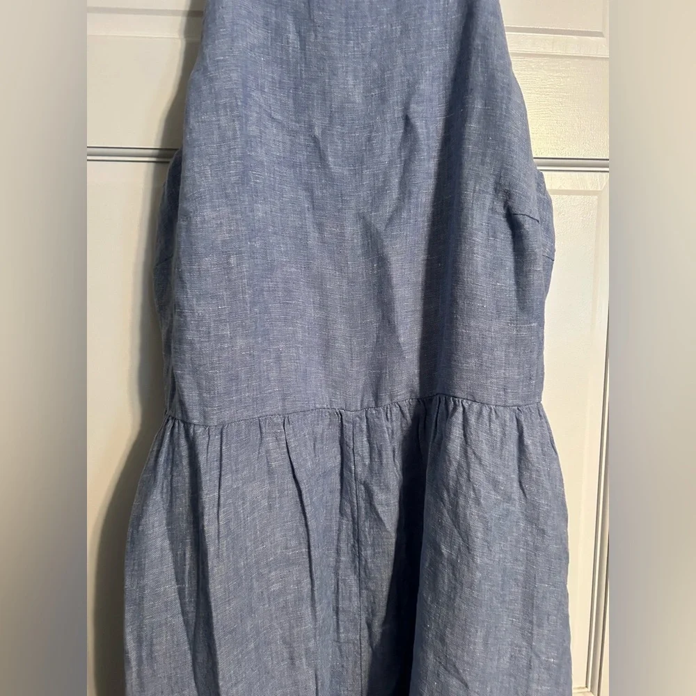 Lands’ End denim maxi dress size 1X - Picture 5 of 10
